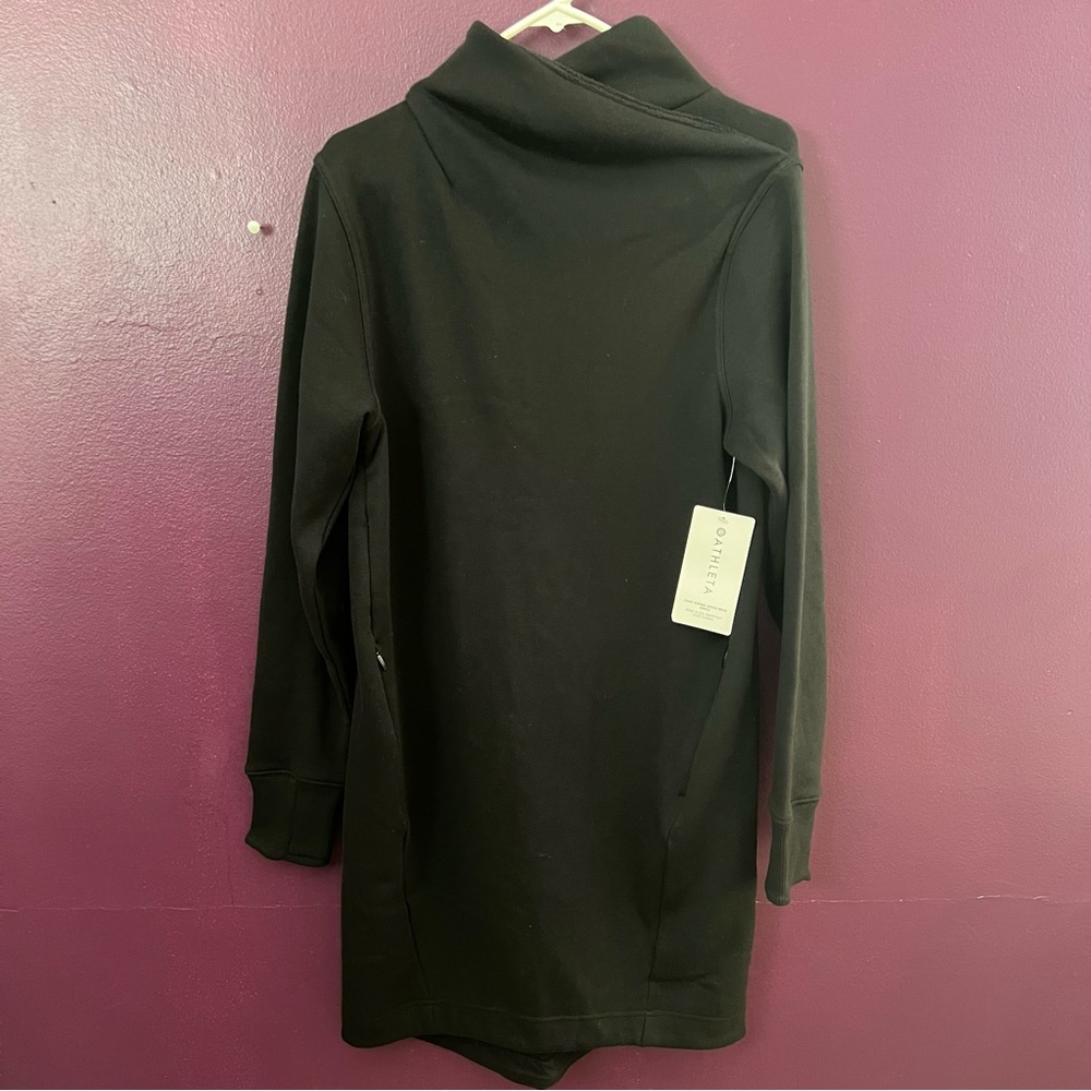 NWT Athleta Cozy Karma Mockneck Dress